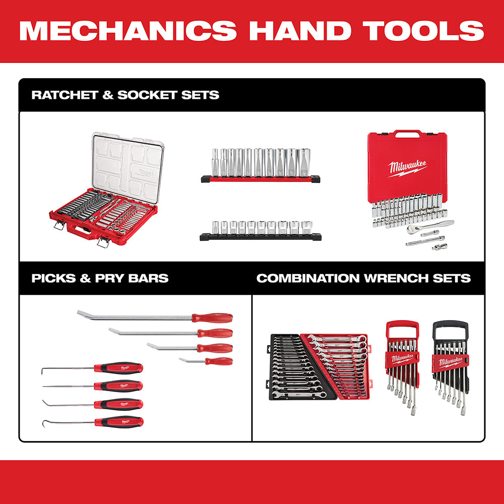 Milwaukee 48-22-9037 3/8” Drive 12” Ratchet Chrome Plated w