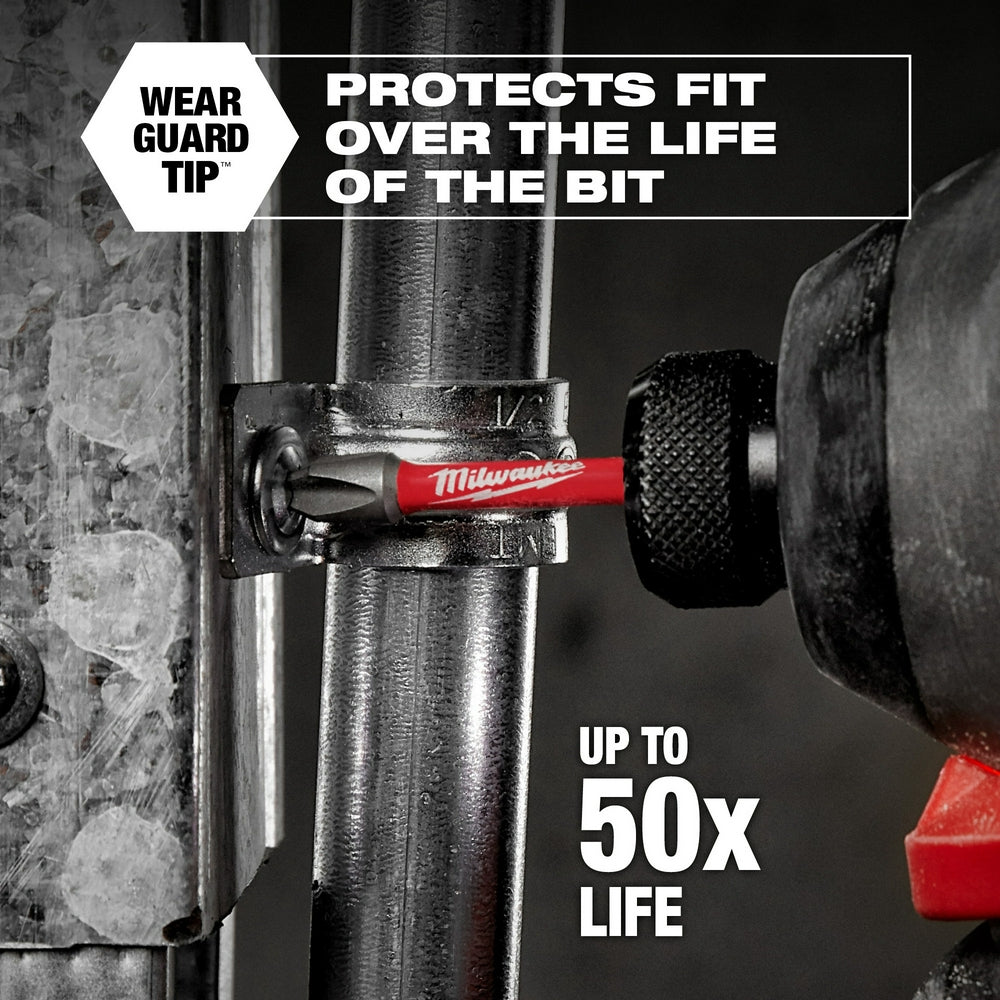 Milwaukee 48-32-4403 Optimized Shockzone Steel Impact Driver Bit