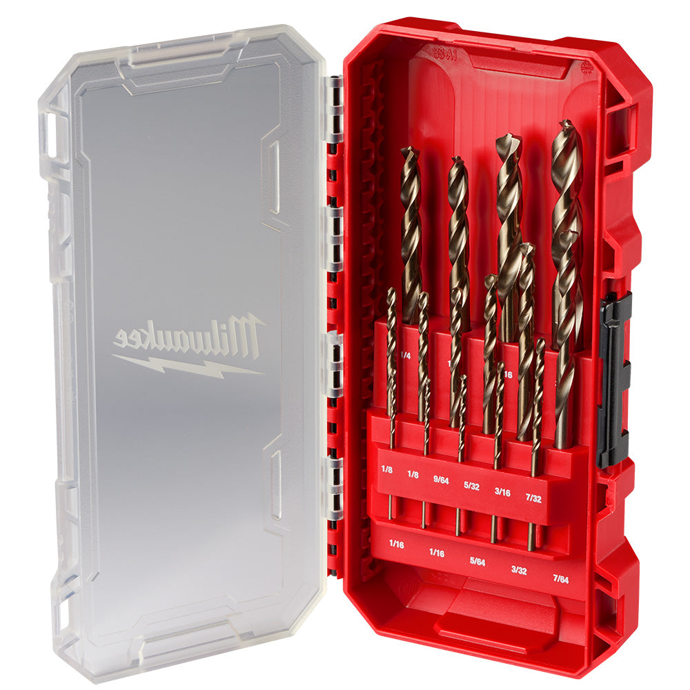 Milwaukee Red Helix™ Cobalt Drill Bit Set 19Pc 48892530 | Milwaukee Milwaukee Red Helix™ Cobalt Drill Bit Set 19Pc 48892530 | Milwaukee