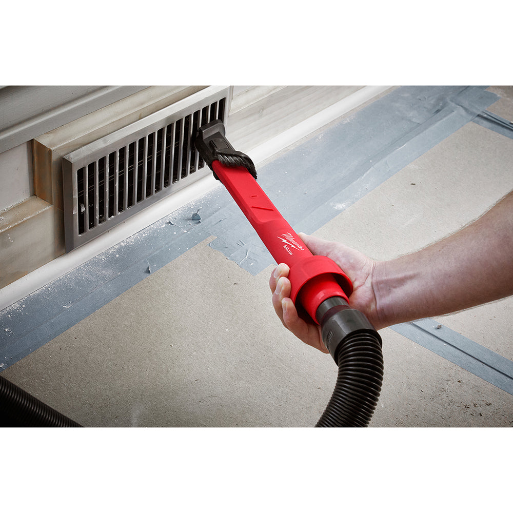 Milwaukee AIR-TIP 3-in-1 Crevice and Brush Tool Vacuum Milwaukee AIR-TIP 3-in-1 Crevice and Brush Tool Vacuum