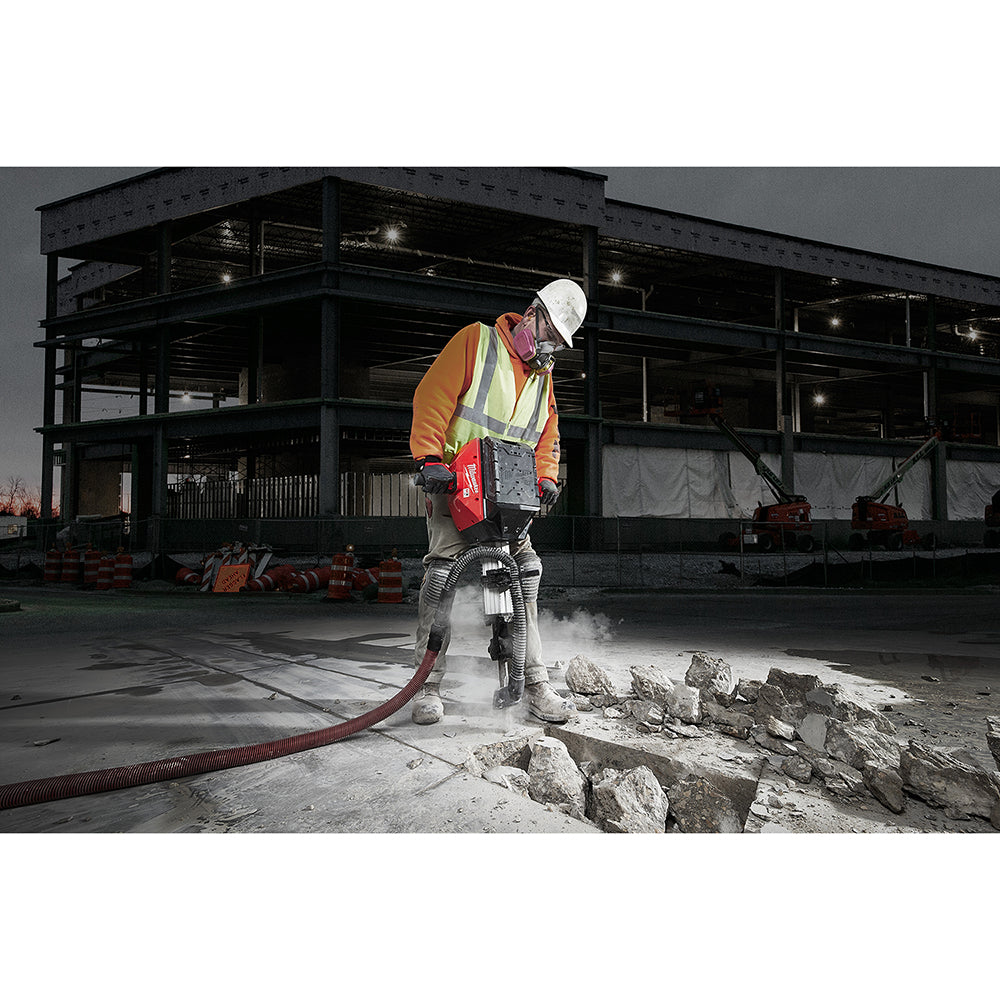 Mxf368 Milwaukee MXF368-1XC MX FUEL Breaker with Chisels Cart Battery Pack an ...