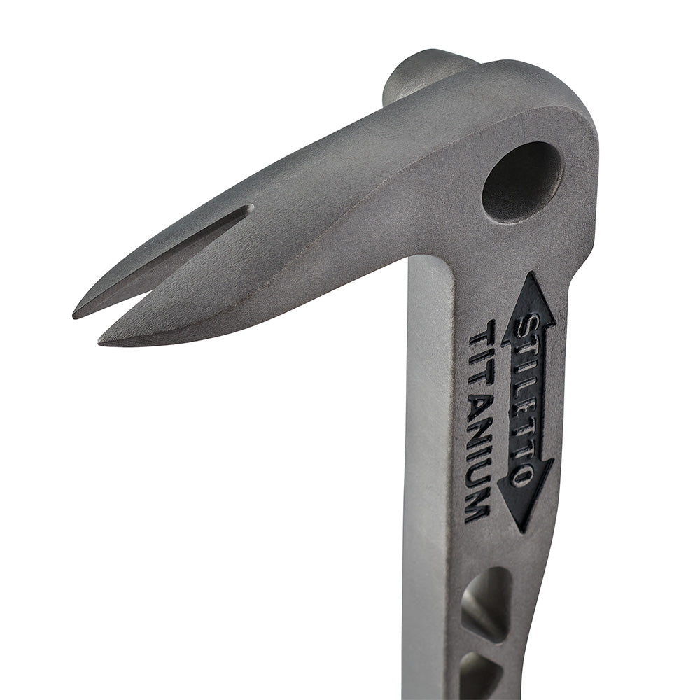 Stiletto TBM14RMC-NP 16" 14 oz Milled/Curved TiBone Mini Hammer w/ Nai –  MaxTool