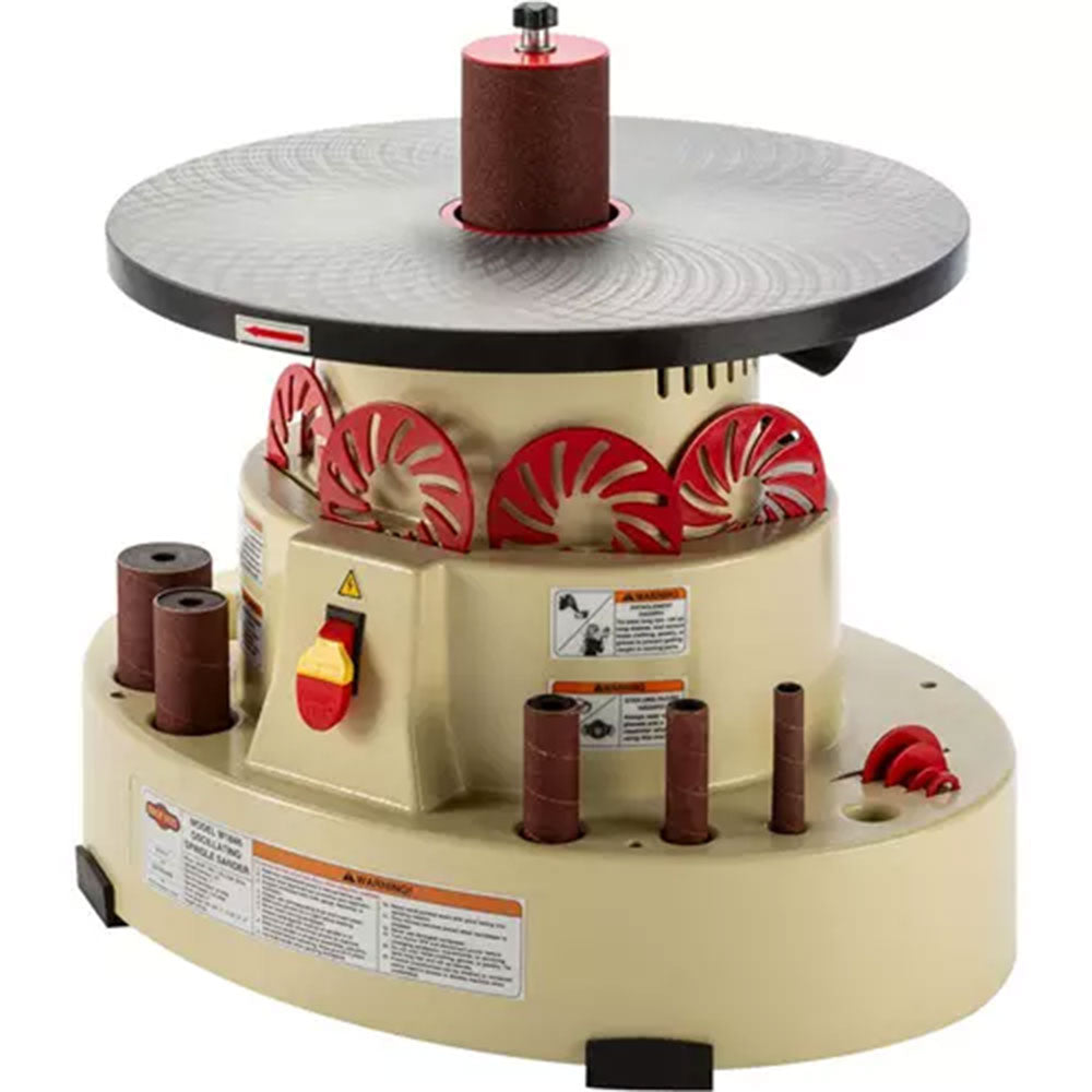 Shop Fox W1846 1/4 HP Benchtop Oscillating Spindle Sander – MaxTool