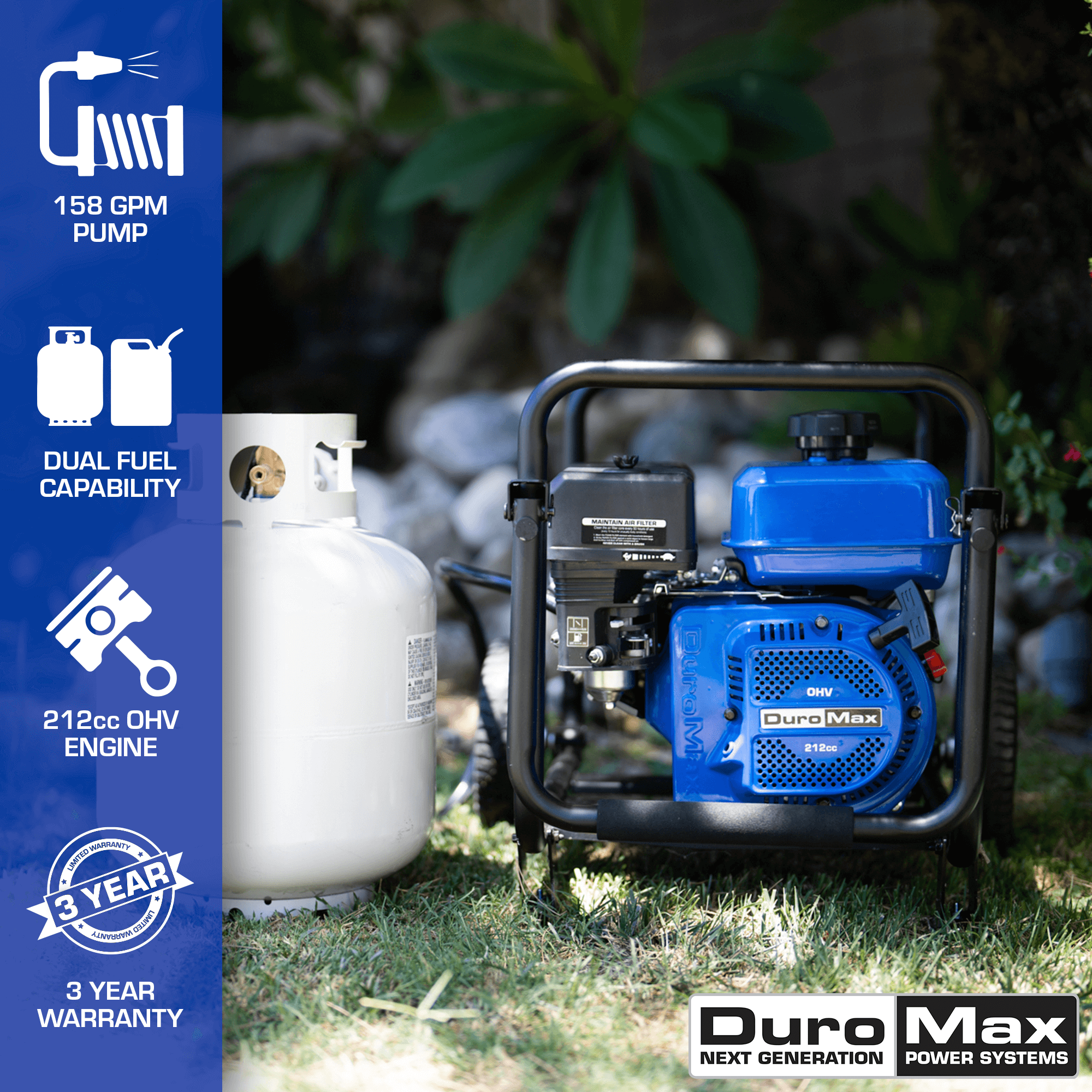 DuroMax XP652WX 158 GPM 2 DuroMax XP652WX 158 GPM 2