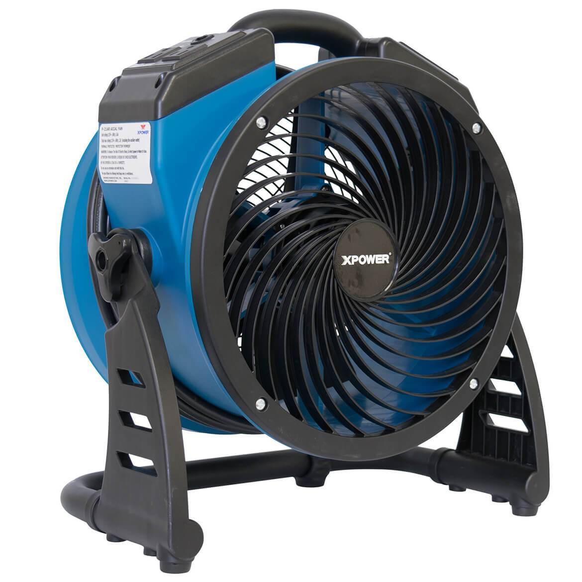 Air Mover Stack XPower P-21AR 1100-Cfm 4-Speed Stackable Industrial Axial Air Mover ...