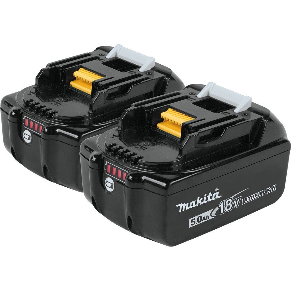Makita 18V LXT Lithium-Ion High Capacity Battery Pack 5.0Ah With Fuel Gauge Bl1850b Makita 18V LXT Lithium-Ion High Capacity Battery Pack 5.0Ah With Fuel Gauge Bl1850b