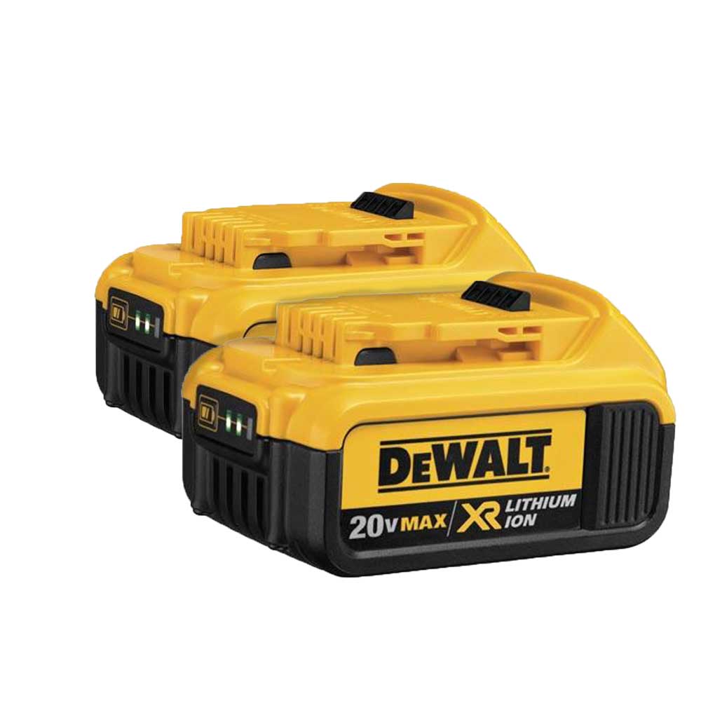 attribut uanset haj DeWALT DCB204-2 20V MAX XR Lithium Ion 4Ah Battery Tool Pack 2 Pack –  MaxTool