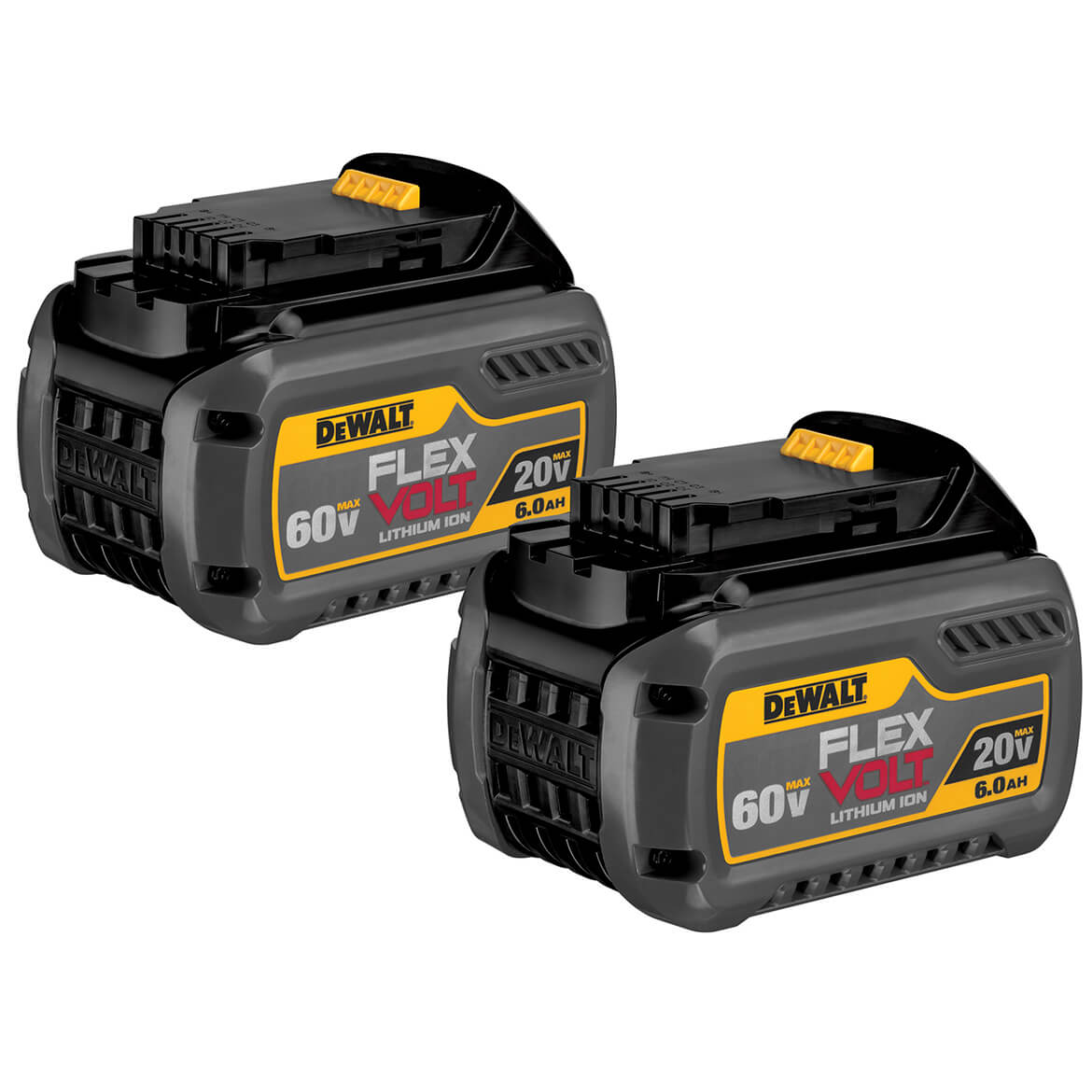 DeWALT DCB606-2 20V/60V FLEXVOLT Battery Pack 2pk – MaxTool