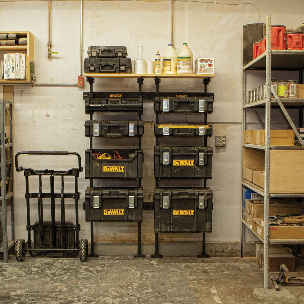 Modula Workshop Racking Pdf DeWALT DWST08260 TOUGHSYSTEM Customizable Modular Workshop Racking Sys ...