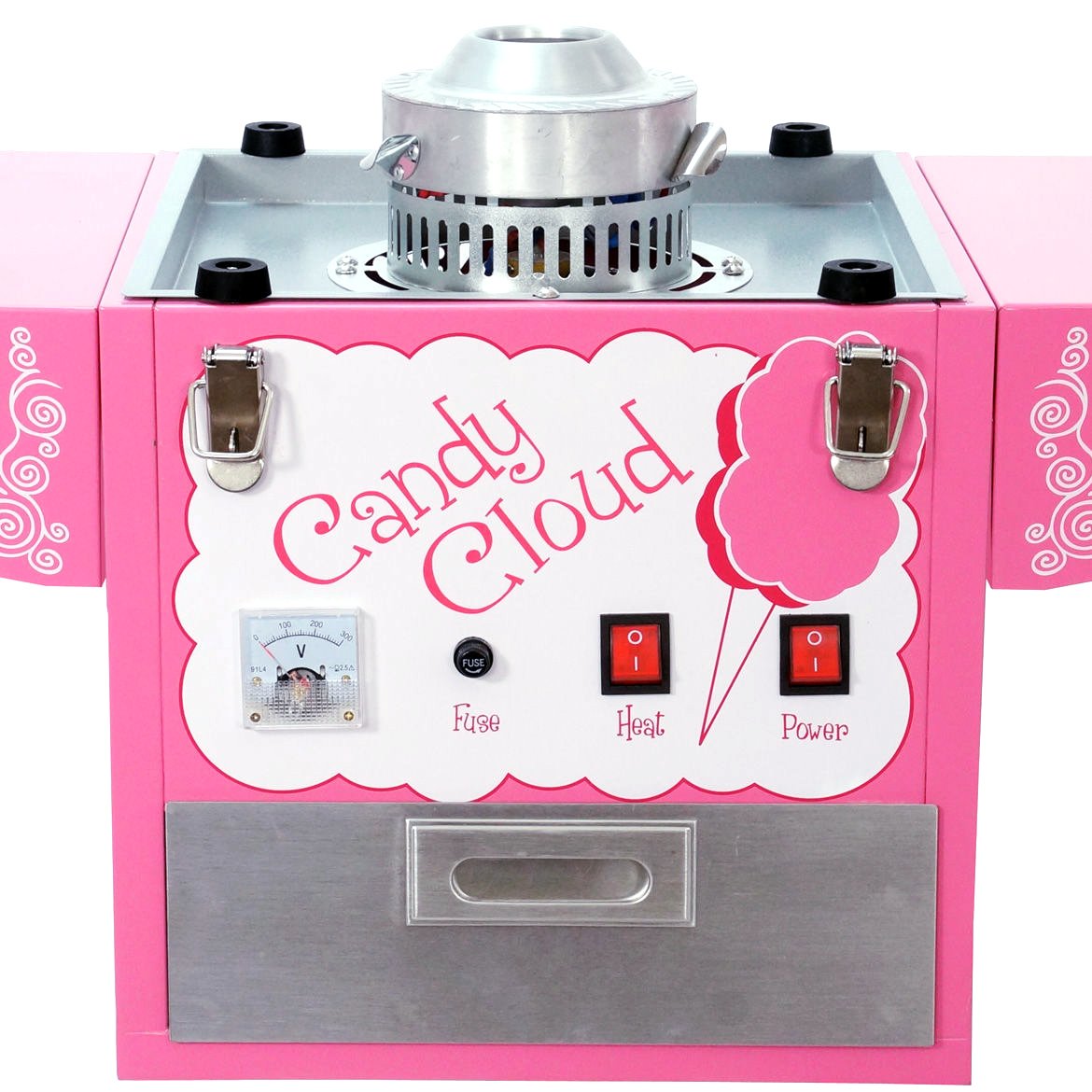 Funtime FT1000 Commercial Style Candy Cloud Cotton Hard Candy Machine ...
