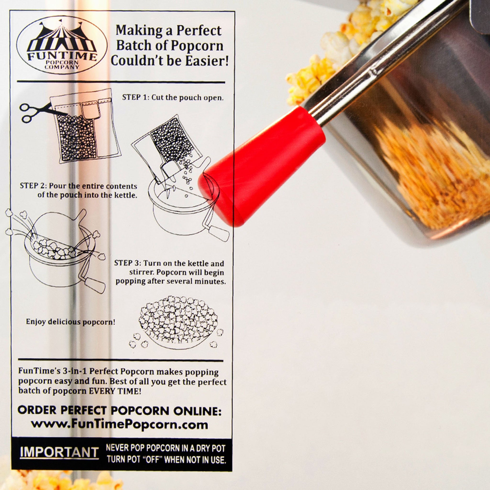 popcorn ファイル popcorn ファイル Amazon.com: Snappy Popcorn 44-E Red and