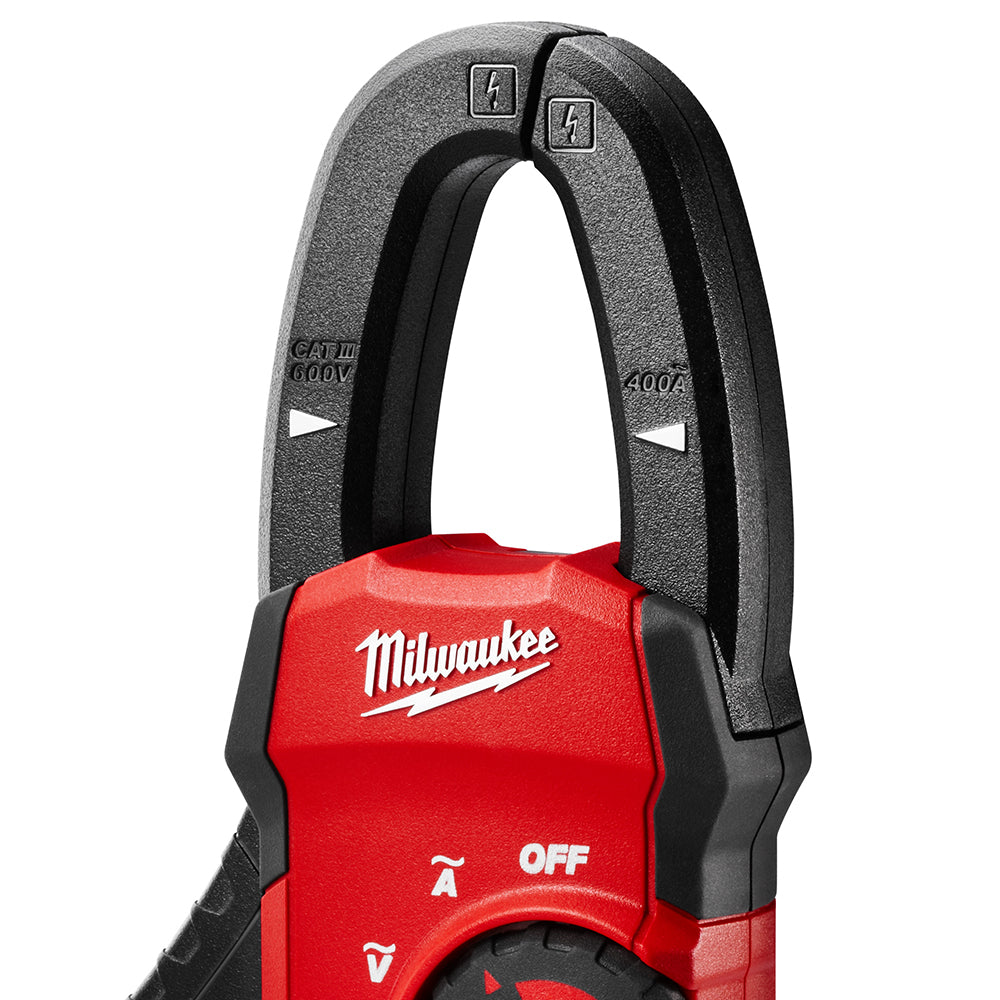 Milwaukee® 2237-20NST Clamp Meter, 600 A, 600 VAC, 6 kOhm, 1.4 in