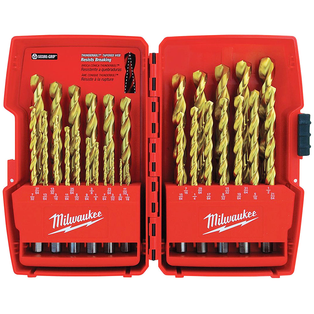 Milwaukee 48-89-2226 29/64'' THUNDERBOLT Titanium Coated Drill Bit Milwaukee 48-89-2226 29/64'' THUNDERBOLT Titanium Coated Drill Bit