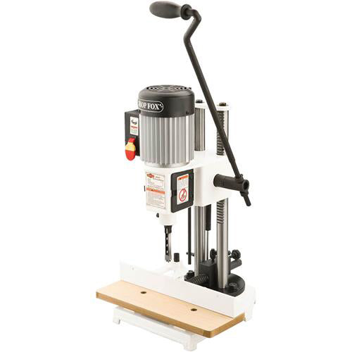Fox Machine Tool Shop Fox W1671 3/4 Hp Heavy-Duty Steel Quick-Adjust Depth Mortising Ma ...