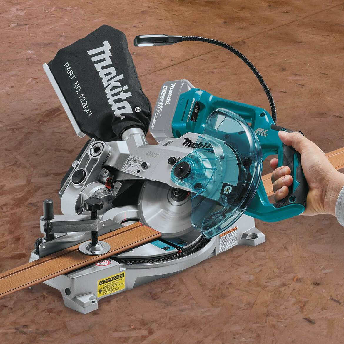 Battery Makita Mitre Saw 18v 36V (18V X2) LXT? Brushless 10